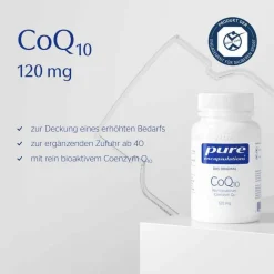 Coenzym Q10-Pure Encapsulations CoQ10 120 mg Kapseln, 30 St