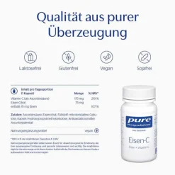 Eisen C Kapseln, 60 St^Pure Encapsulations Outlet