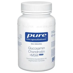 Pure Encapsulations Glucosamin-Chondroitin|Msm Schwefel-Glucosamin+Chondroitin+MSM Kapseln, 60 St