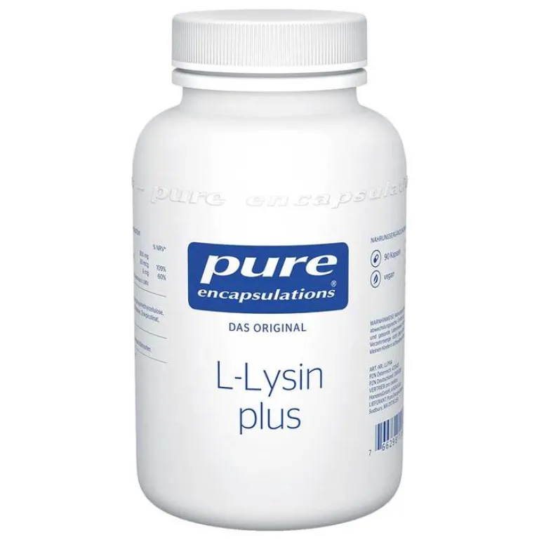 Pure Encapsulations L-Lysin plus Kapseln, 90 St- Aminosäuren|Aminosäuren