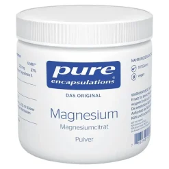 Pure Encapsulations Magnesium Magnesium Citrat Pulver, 107 g- Magnesium|Muskulatur