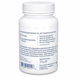 Pure Encapsulations Verdauung-Pankreatin Enzym Formel Kapseln, 60 St