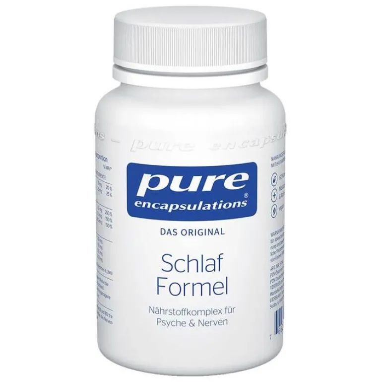 Pure Encapsulations Hirnleistung & Nerven-Schlaf Formel Kapseln, 60 St