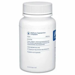 Pure Encapsulations Hirnleistung & Nerven-Taurin Kapseln, 60 St