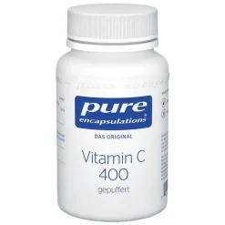 Pure Encapsulations Vitamin C (Ascorbinsäure)-Vitamin C 400 gepuffert Kapseln, 90 St