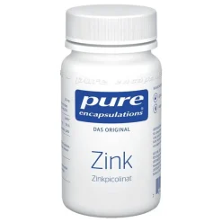 Pure Encapsulations Zink Zinkpicolinat Kapseln, 60 St- Zink