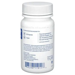 Pure Encapsulations Zink Zinkpicolinat Kapseln, 60 St- Zink