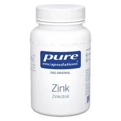 Pure Encapsulations Zink Zinkcitrat Kapseln, 180 St- Zink