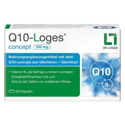 Dr. Loges Q10-Loges concept 100 mg Kapseln, 60 St- Coenzym Q10