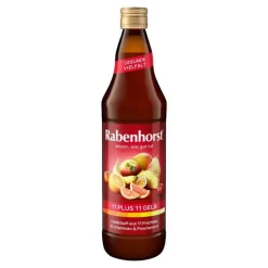 Rabenhorst 11 Plus 11 Multivitaminmehrfruchtsaft gelb, 700 ml- Säfte
