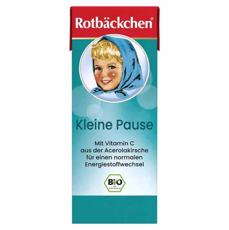 Rotbäckchen Kleine Pause Bio Saft Tetra, 200 ml^Rabenhorst Clearance