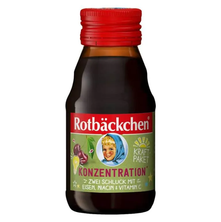 Rotbäckchen Rabenhorst Kraftpaket Konzentration, 60 ml- Säfte
