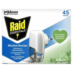 Raid Essentials Mückenschutz-Mücken-Stecker 45 Nächte , 32 ml