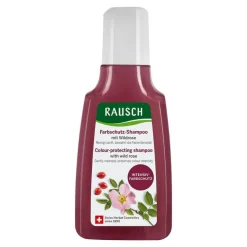 Rausch Shampoos-Farbschutz-Shampoo mit Wildrose, 40 ml