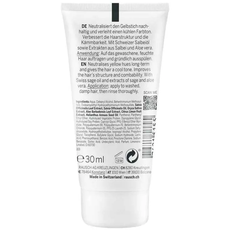 Rausch Spülungen & Lotionen-Silberglanz-Conditioner mit Salbei, 30 ml