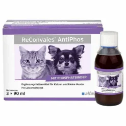 Reconvales Antiphos flüssig für Hunde / Katzen, 3X90 ml^ Sale