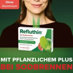 Refluthin bei Sodbrennen Kautabletten Minze, 16 St- Sodbrennen Medikamente
