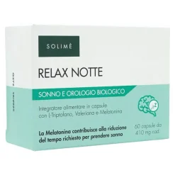 C.P.S Pharma Melatonin Tabletten-Relax bei Nacht Schlaf und biologische Uhr Kapseln, 60 St