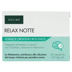 C.P.S Pharma Melatonin Tabletten-Relax bei Nacht Schlaf und biologische Uhr Kapseln, 60 St