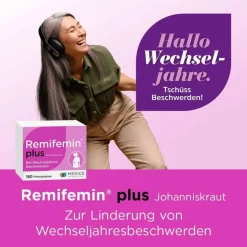 Remifemin Wechseljahre Medikamente-® PLUS Johanniskraut , 180 St