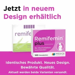 Remifemin ® PLUS Johanniskraut , 100 St- Wechseljahre Medikamente