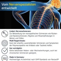 Restaxil Migräne Tabletten|Medikamente Gegen Nervenschmerzen-Tabletten, 60 St