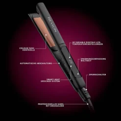 Revlon Haarstyling-Copper Glide Glätteisen, 1 St