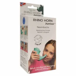 Rhino Horn Nasendusche-Junior Nasendusche türkisblau, 1 St
