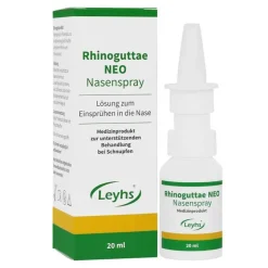 Leyhs Rhinoguttae Neo Nasenspray, 20 ml- Meerwasser Nasenspray|Schnupfen & Nasennebenhöhlen