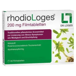 Dr. Loges rhodioLoges® 200 mg Filmtabletten, 60 St- Beruhigungsmittel