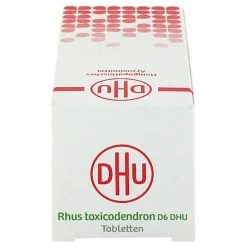 Rhus toxicodendron D6 bei rheumatischen Schmerzen Tabletten , 80 St^DHU Outlet