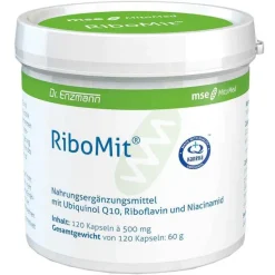 Ribomit Hirnleistung & Nerven|Coenzym Q10-Kapseln, 120 St