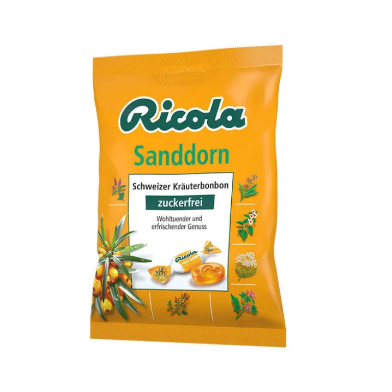 ohne Zucker Sanddorn Bonbons, 75 g^Ricola Online
