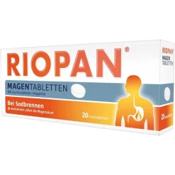 Riopan Magen Tabletten Kautabletten, 20 St- Sodbrennen Medikamente