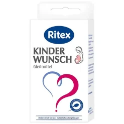 KINDERWUNSCH Gleitmittel, 8X4 ml^Ritex Hot