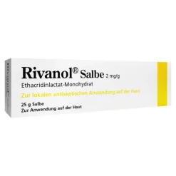 Rinavol Rivanol Salbe, 25 g- Wund- & Heilsalbe|Arzneimittel Gegen Ekzeme & Entzündungen