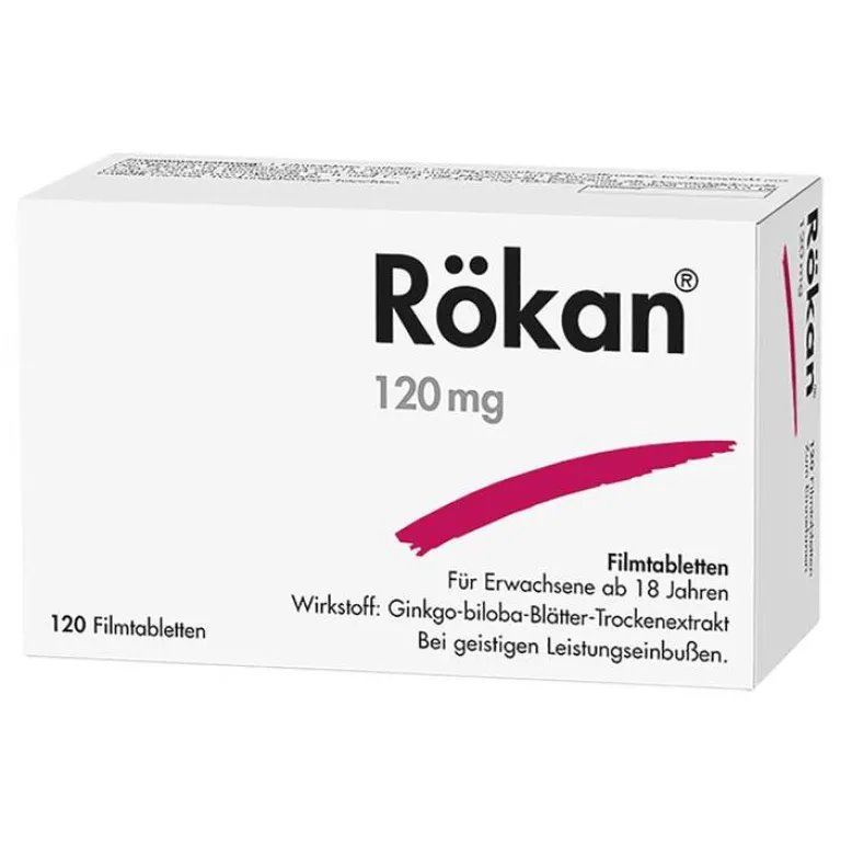 Rökan Durchblutungs Tabletten-120 mg Filmtabletten, 120 St