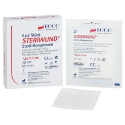 Steriwund Kompresse 7,5x7,5, 5X2 St^Rogg Best