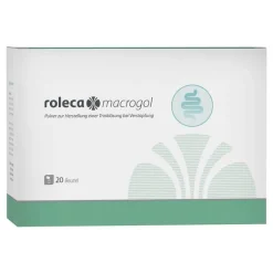 Roleca Abführmittel-® macrogol Pulver zur Herstellung einer Lösung bei Verstopfung, 20 St