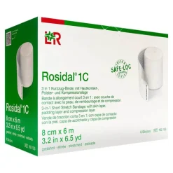 Rosidal 1C Binden 8cm x 6m, 6 St- Idealbinden