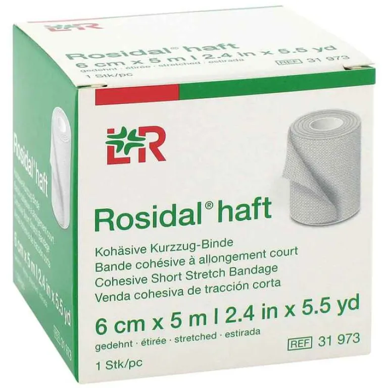 haft Kompressionsbinde 6 cm x 5 m, 1 St^Rosidal Clearance