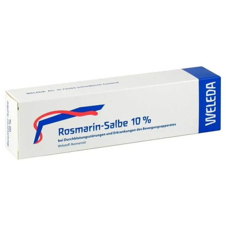 Weleda Herz, Kreislauf & Venen-Rosmarin Salbe 10%, 70 g