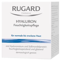 Rugard Trockene Haut|Anti-Aging-Hyaluron Feuchtigkeitspflege, 100 ml