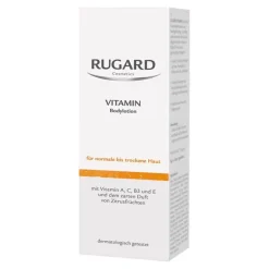 Rugard Vitamin Bodylotion, 200 ml- Körpermilch & Lotionen|Trockene & Sensible Haut