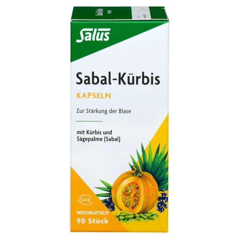 Salus Prostata Medikamente-Sabal Kürbis Kapseln , 90 St
