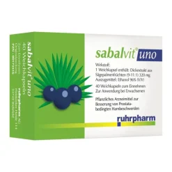 Sabalvit Uno Kapseln, 40 St- Prostata Medikamente