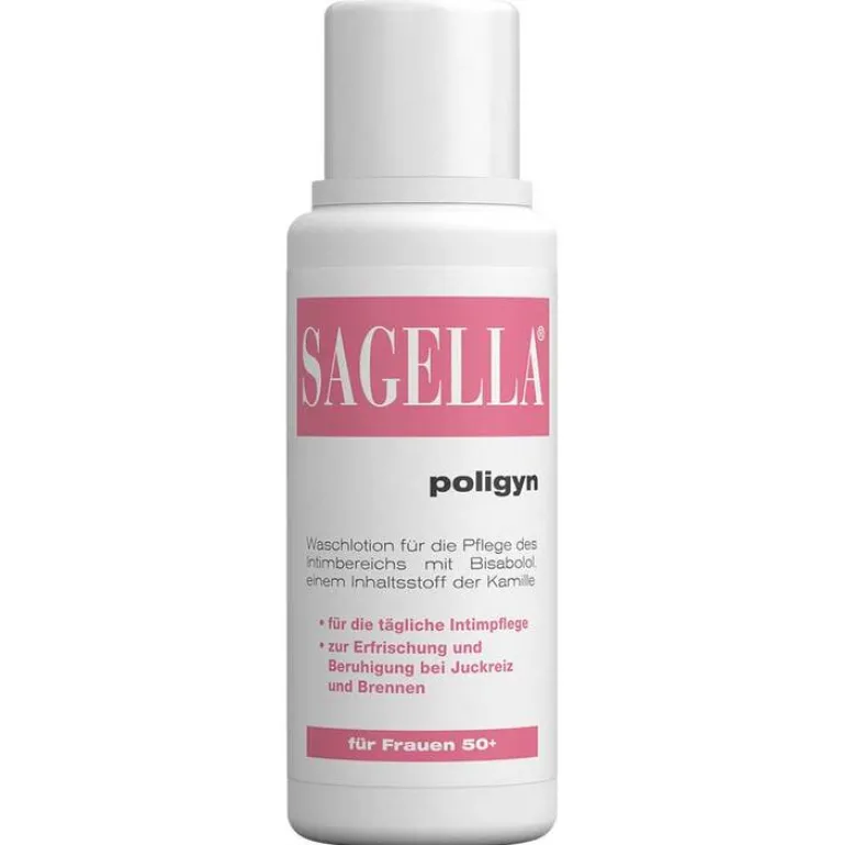 Sagella poligyn Intimwaschlotion für Frauen 50 + , 100 ml- Intimpflege