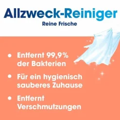 Sagrotan Flächendesinfektionsmittel-® Allzweck-Reiniger flüssig, 1500 ml