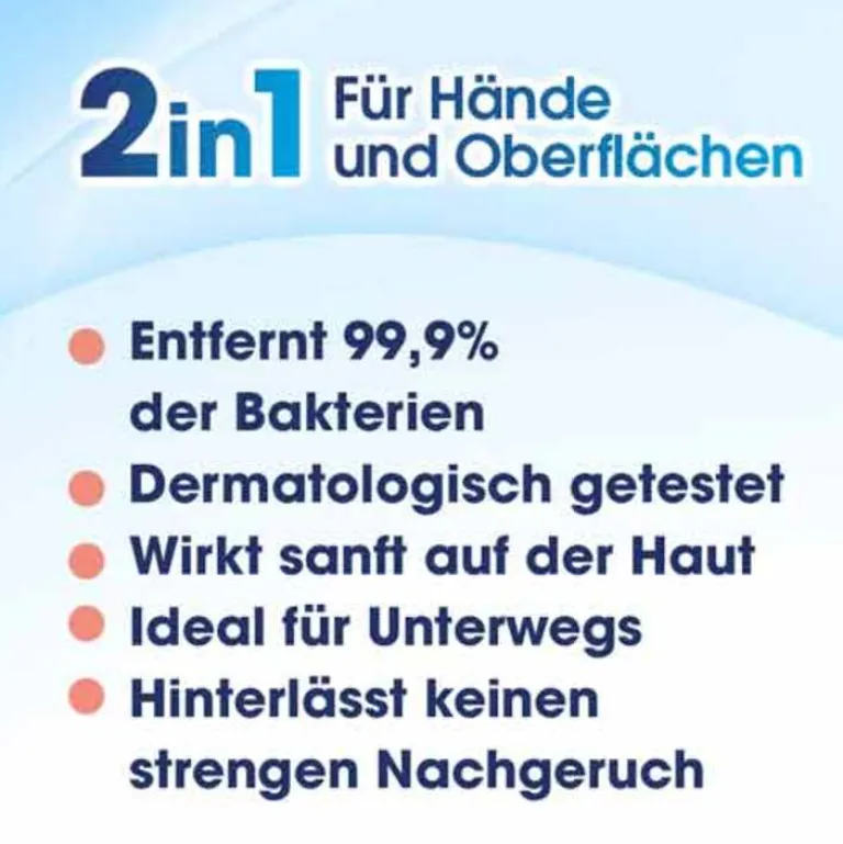 ® 2in1 Desinfektions-Tücher, 15 St^Sagrotan New