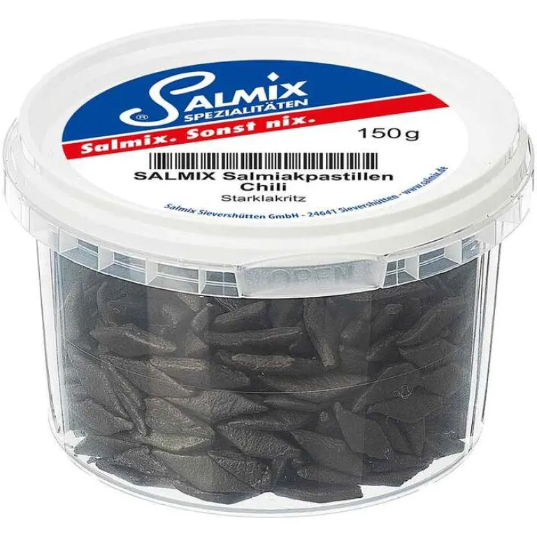 Salmix Lakritz-Salmiakpastillen Chili, 150 g